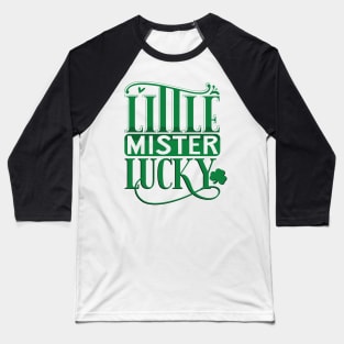 Little Mister Lucky Baseball T-Shirt